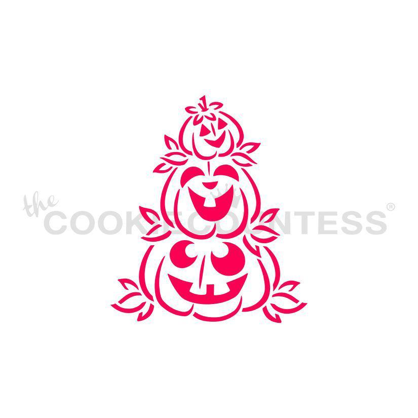 Pumpkin Stack PYO Stencil