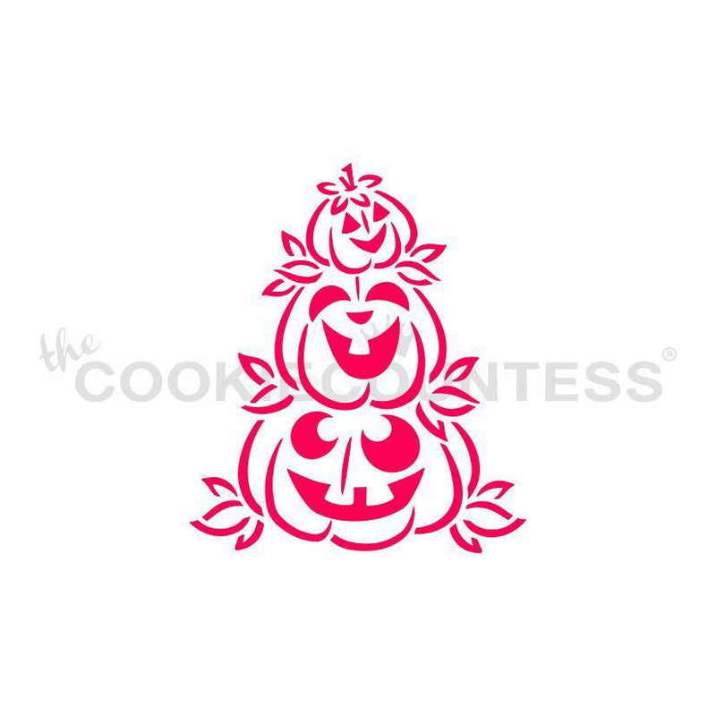 Pumpkin Stack PYO Stencil