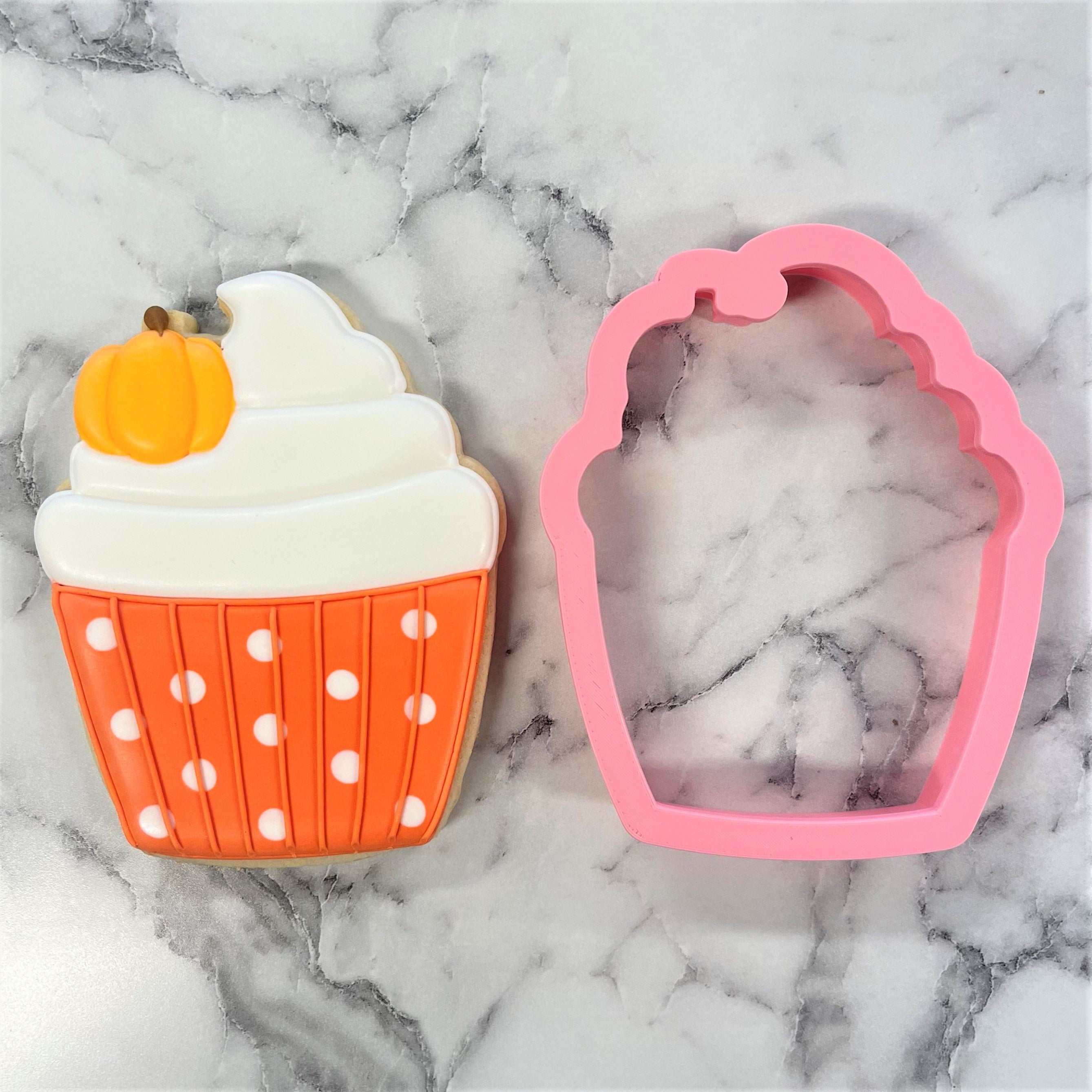 Pumpkin Cupcake Cookie Cutter