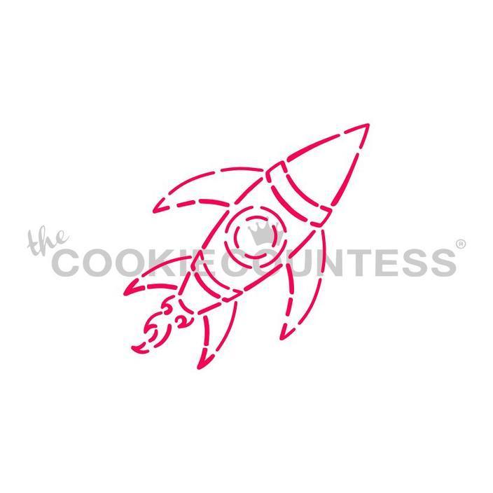 Rocket PYO Stencil
