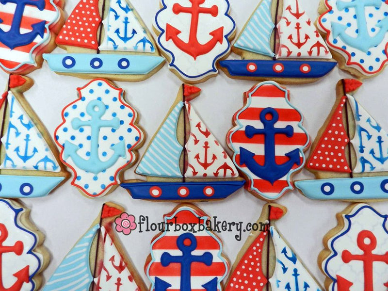 Anchors Repeat Stencil