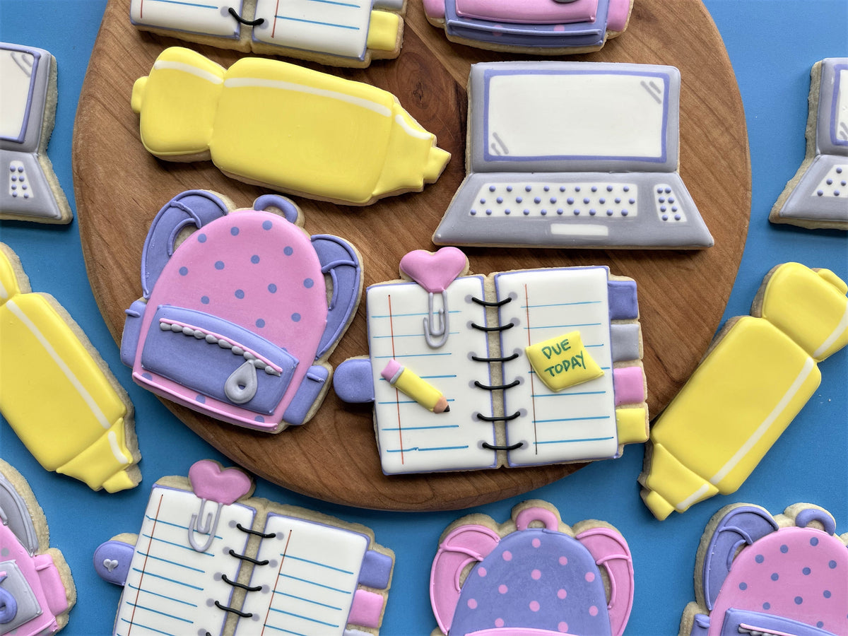 School Supplies Online Decorating Class Recording