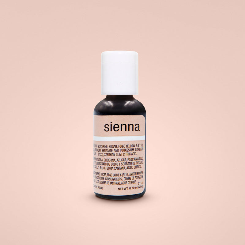 Sienna .70oz Chefmaster LIQUA-GEL SALE