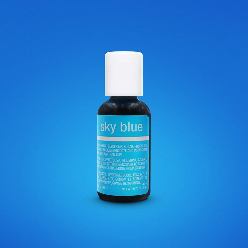 Sky Blue .70oz Chefmaster LIQUA-GEL