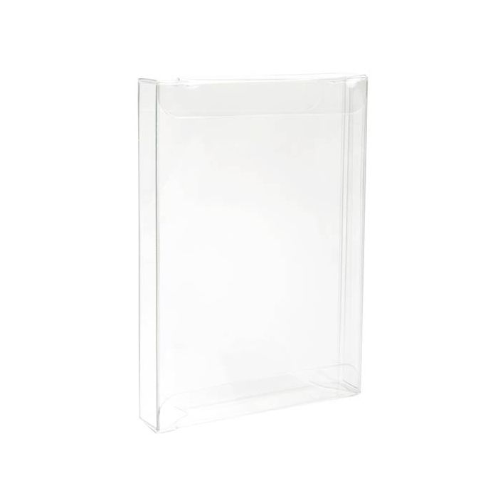 3 x 5 Rectangle Clear Cookie Box - 25 BOXES - 3 5/8" x 5/8" x 5 1/8"