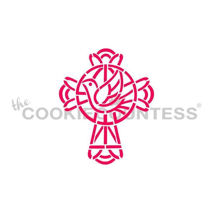 Stained Glass Cross DWC/PYO Stencil