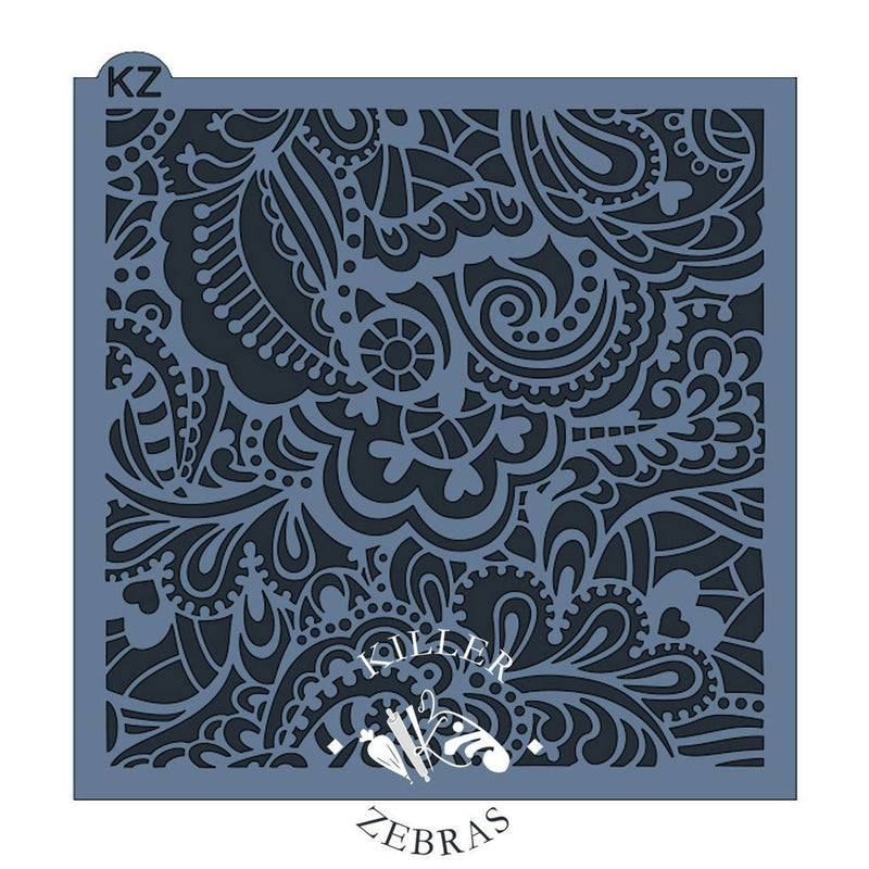 Sweetheart Lace KZ Stencil
