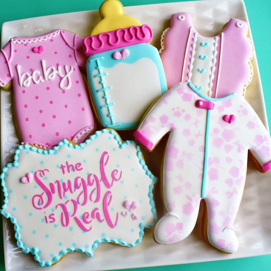 Baby Boho Dress Cookie Cutter – The Flour Box