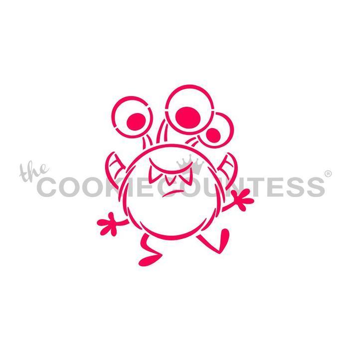 Three Eyed Monster DWC/PYO Stencil