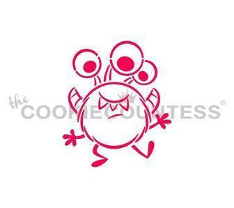 Three Eyed Monster DWC/PYO Stencil