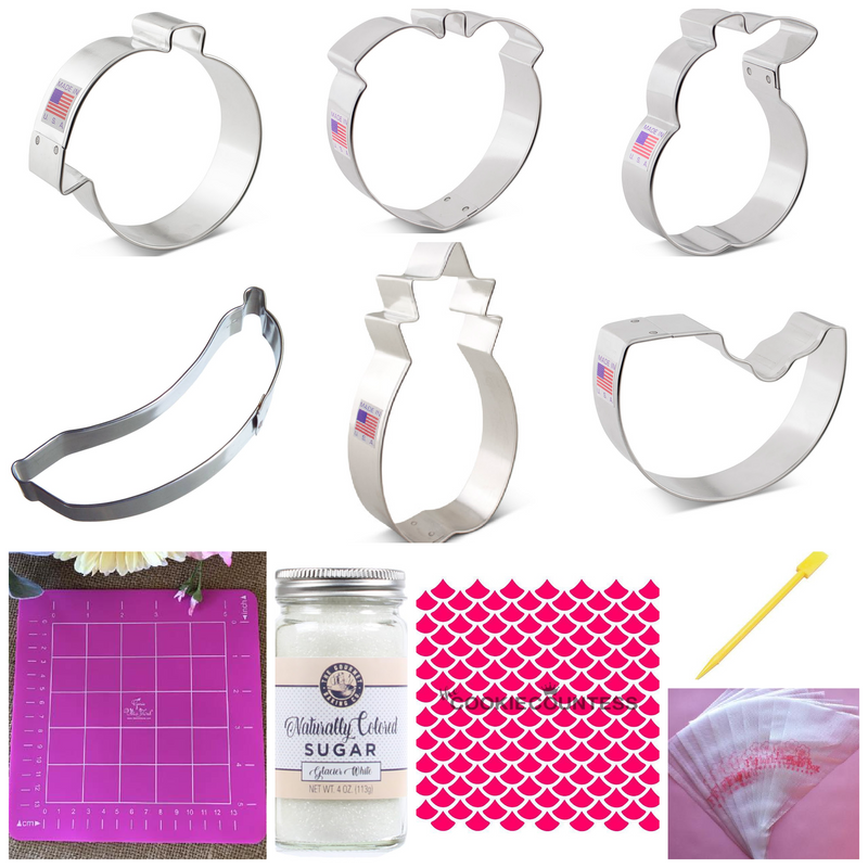 Tutti Frutti Cookie Decorating Kit