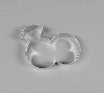 Double Engagement Wedding Rings Cookie Cutter