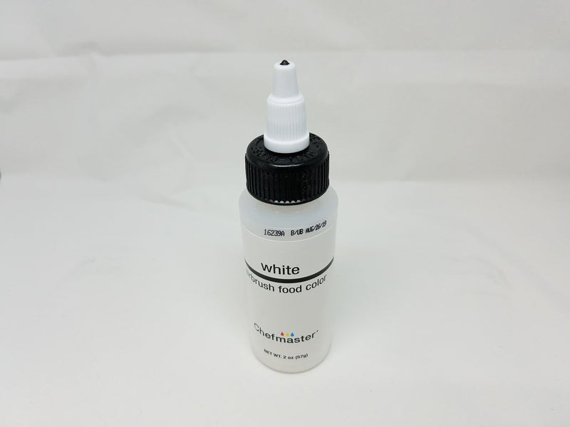 White 2oz Chefmaster AIRBRUSH Color