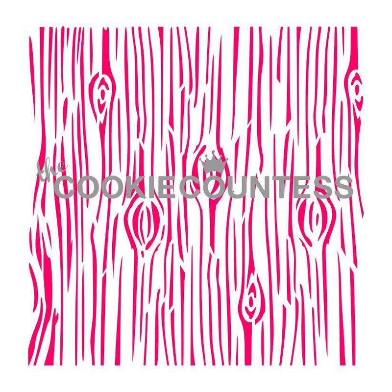 Wood Grain New Stencil