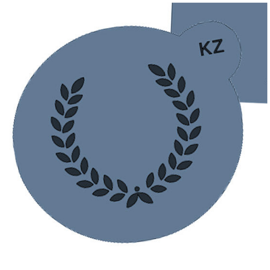 Wreath Border Mini KZ Stencil - Image 1 of 1