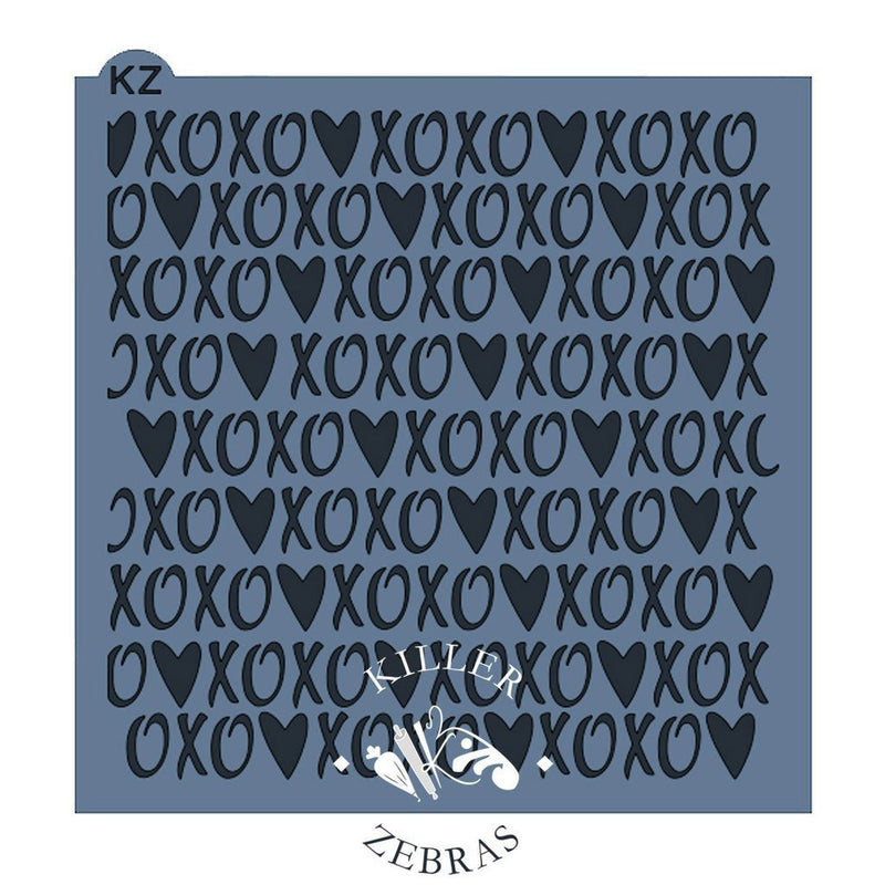 XOXO KZ Stencil