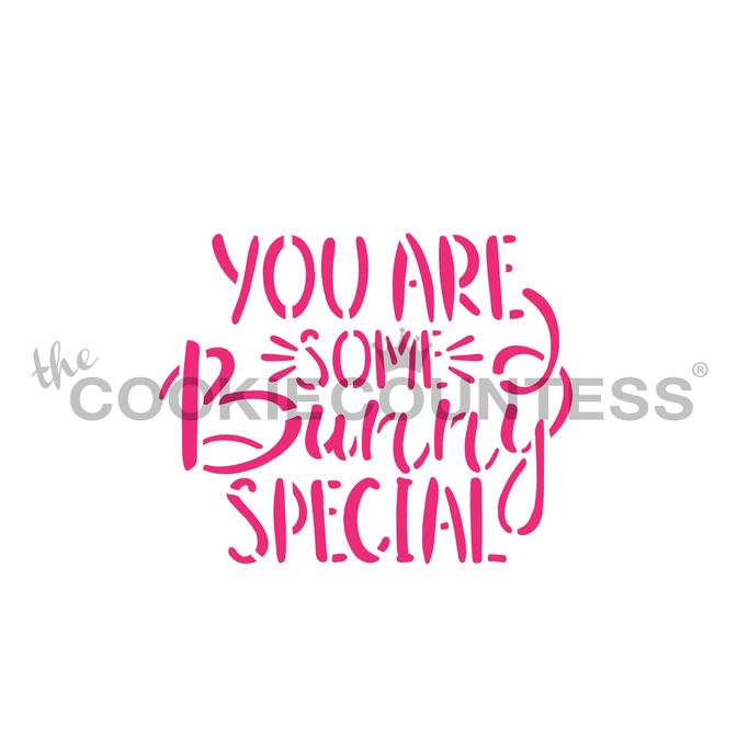 You Are Some Bunny Special Stencil